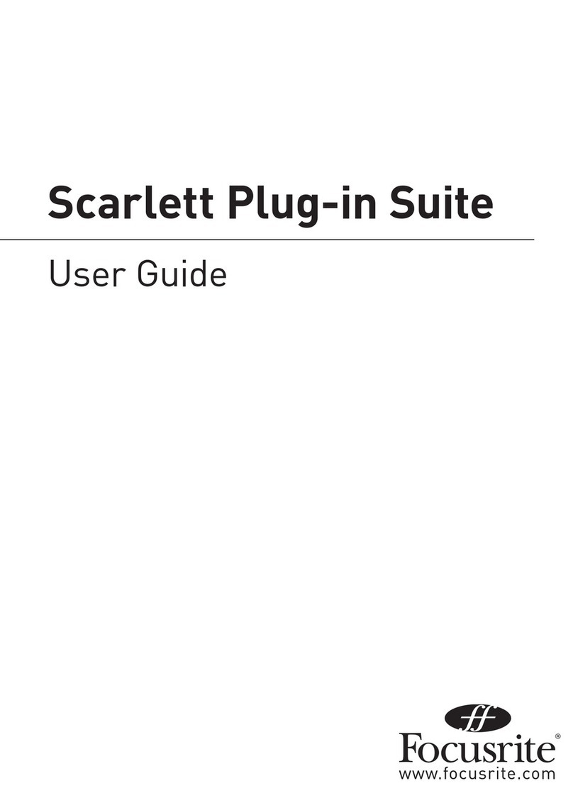 Focusrite Scarlett Plug-in Suite user guide