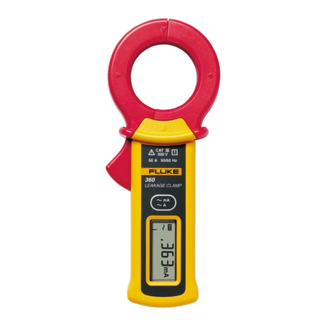 Fluke 360 User manual