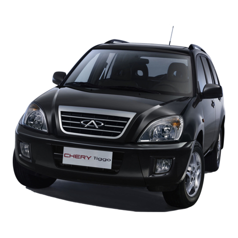 Chery TIGGO User manual Chery TIGGO User manual