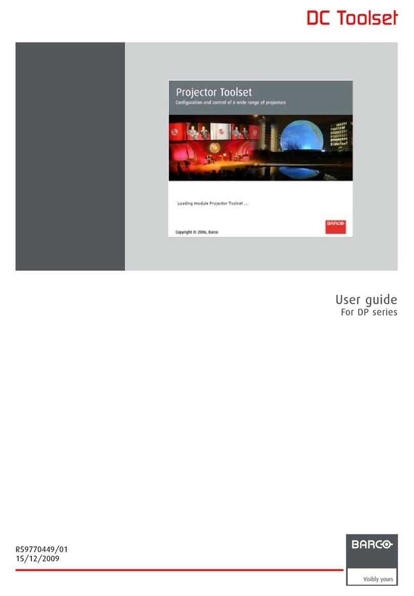 Barco DC Toolset user guide