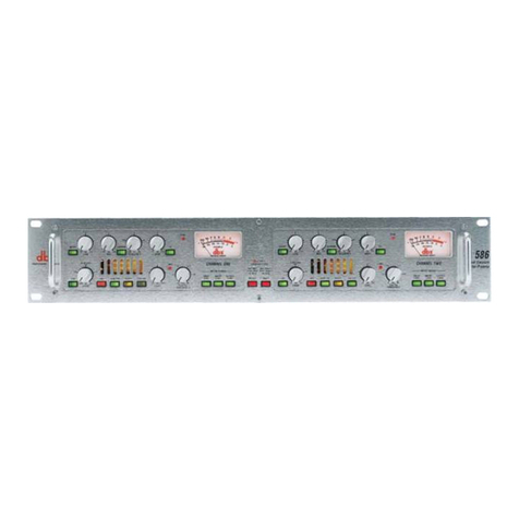 dbx 586 User manual