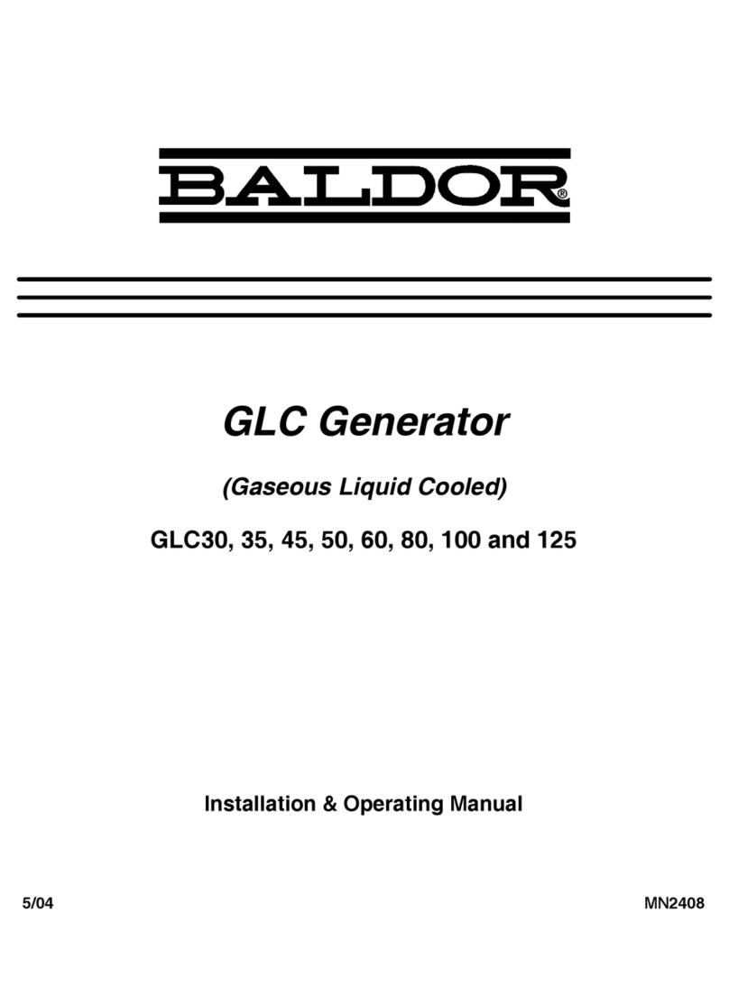 Baldor GLC30 Installation instructions