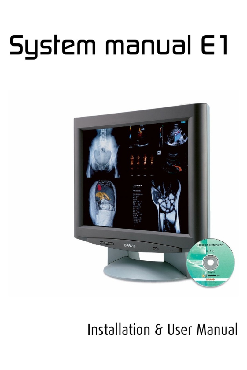 Barco System manual E1 Instruction Manual