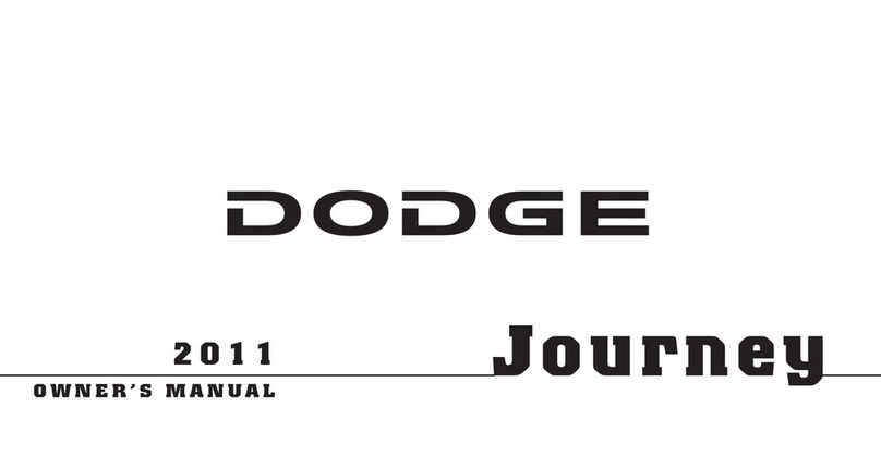 Dodge Journey owner's manual