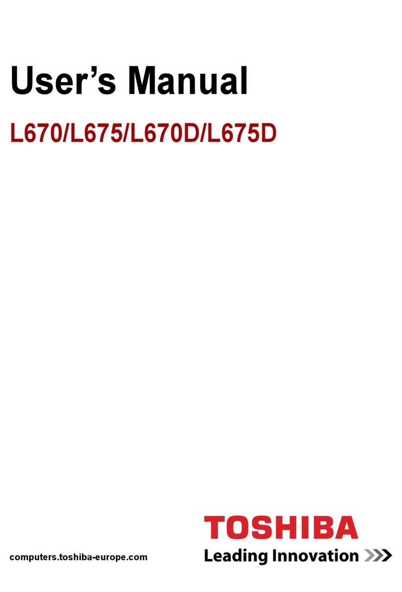 Toshiba PSK3JU-00P001 User manual