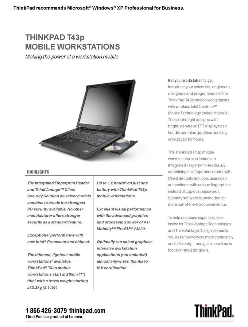 Lenovo 2669H2U User manual
