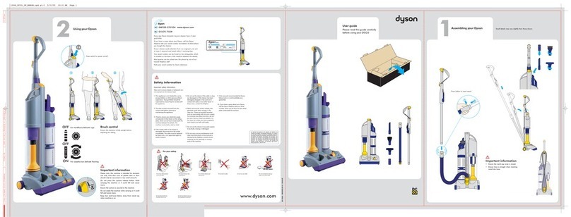 Dyson DC03 operating manual