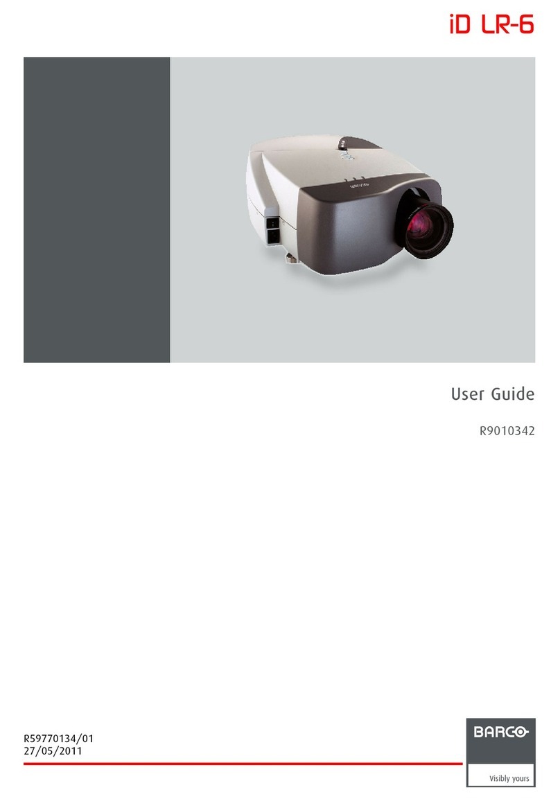 Barco iD LR-6 R9010342 user guide