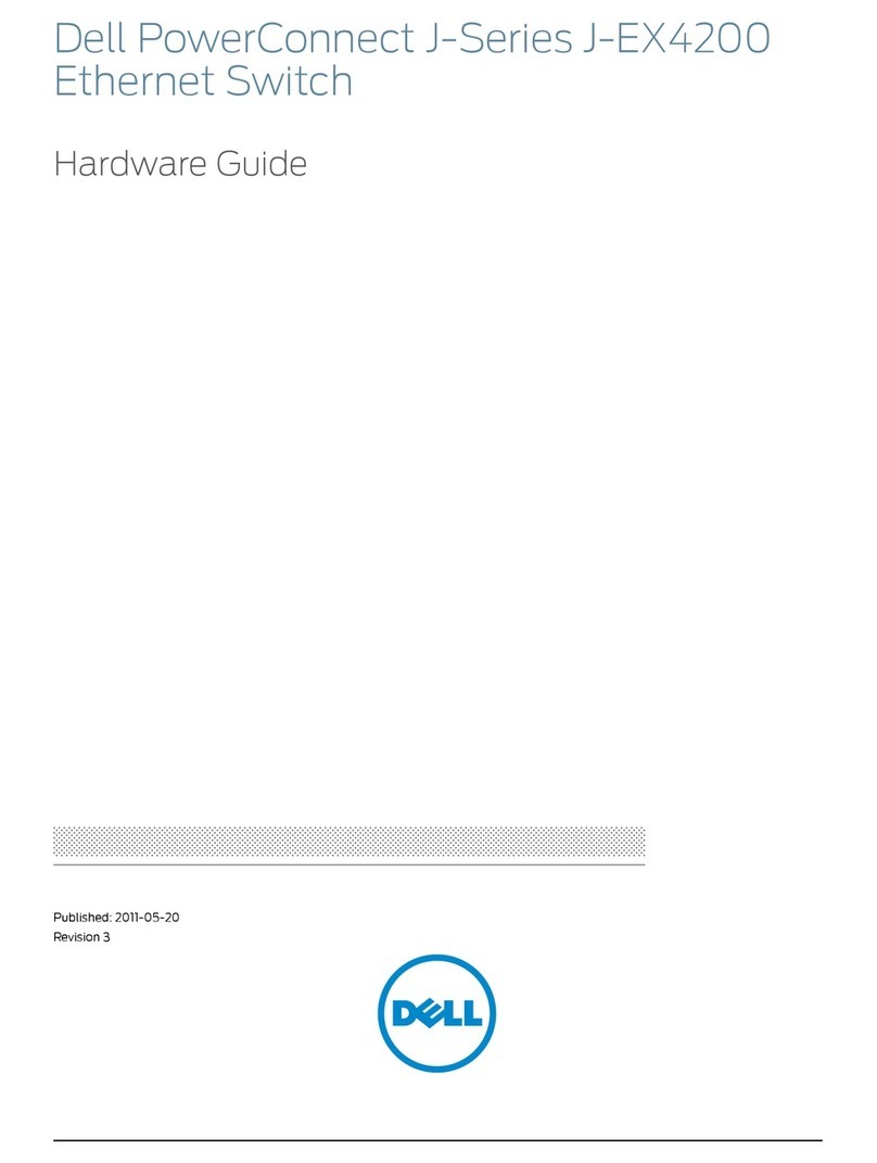 Dell PowerConnect J-EX4200 Installation instructions