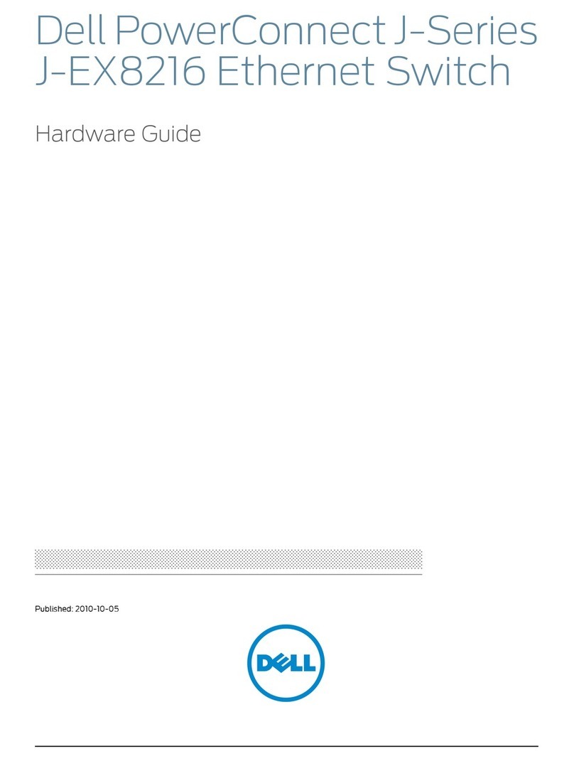 Dell PowerConnect J-EX8216 Hardware guide
