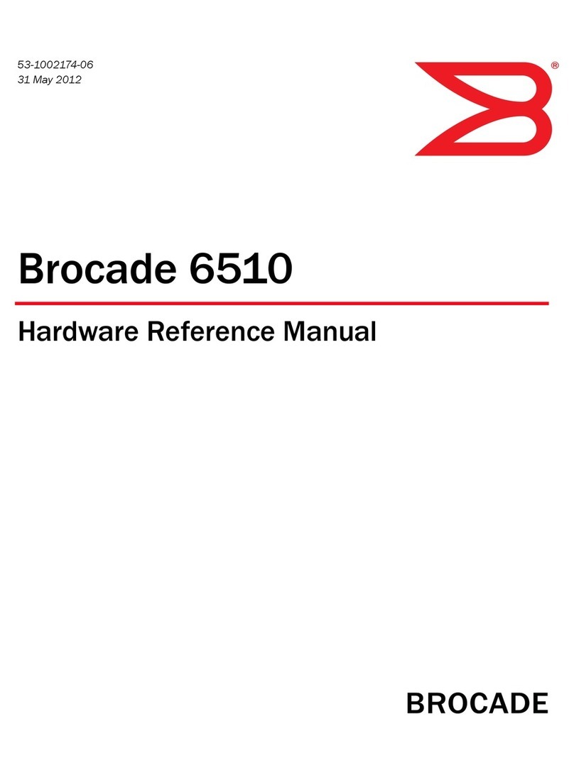 Brocade Communications Systems PowerConnect Brocade 6510 Quick user guide