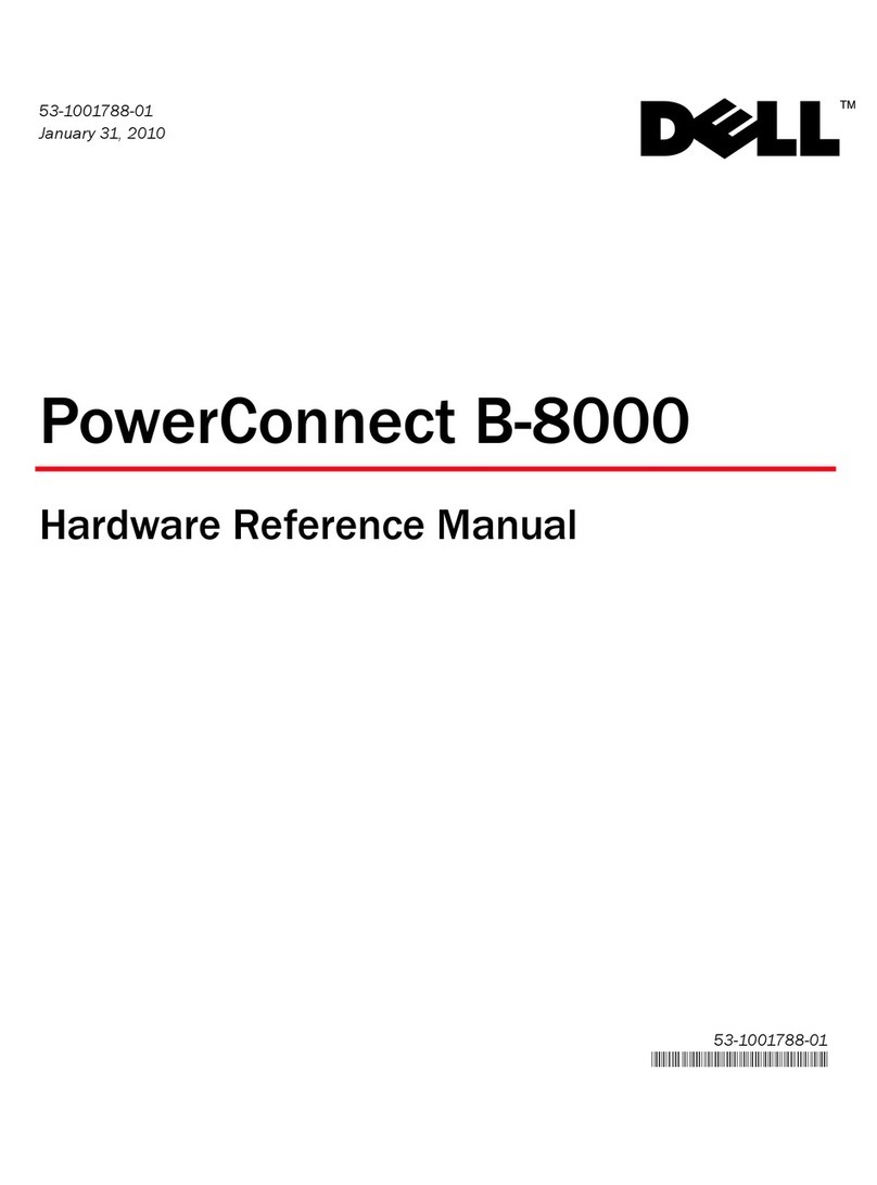 Dell PowerConnect B-8000 Quick user guide