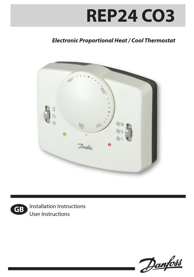 Danfoss REP24CO3 User manual