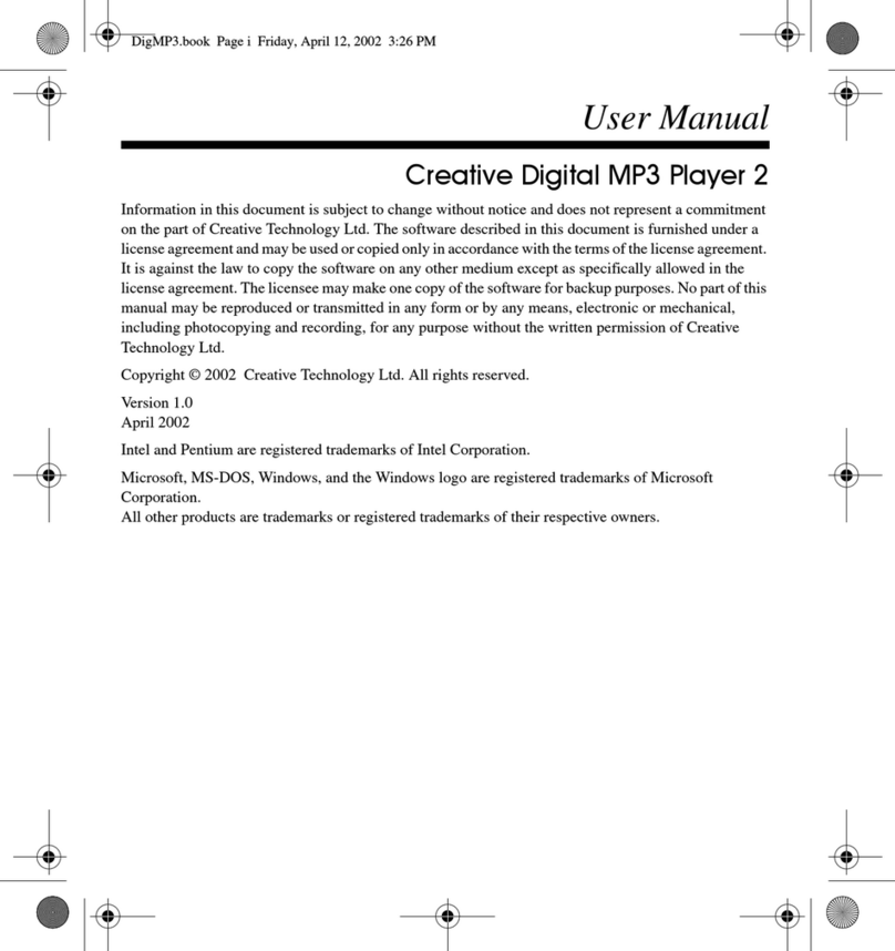 Creative Sound Blaster Audigy 2 Platinum eX User manual