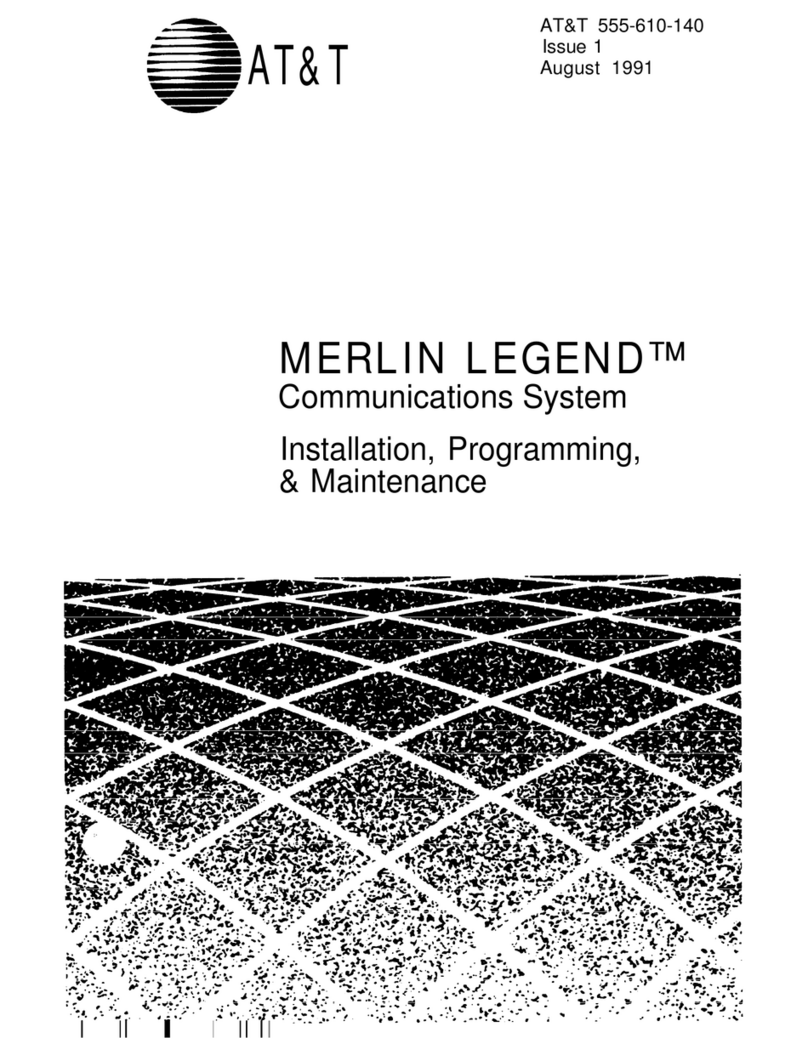 AT&T MERLIN LEGEND Operating and safety instructions