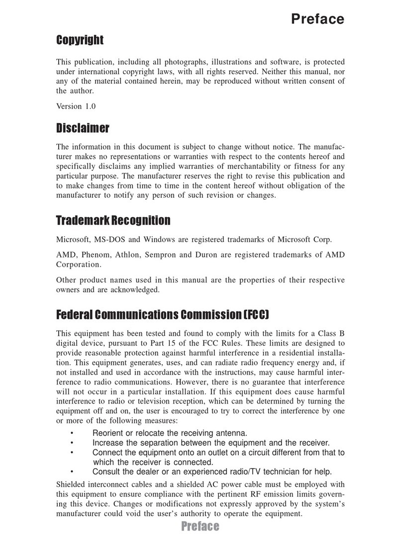 ECS A885GM-M2 User manual