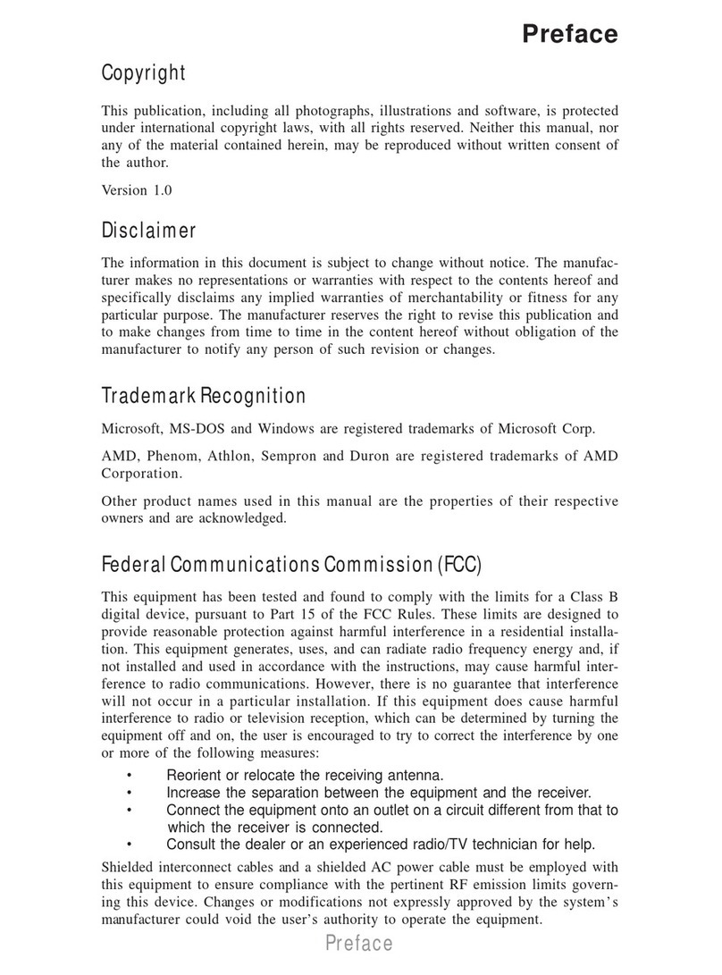 ECS A890GXM-A2 User manual