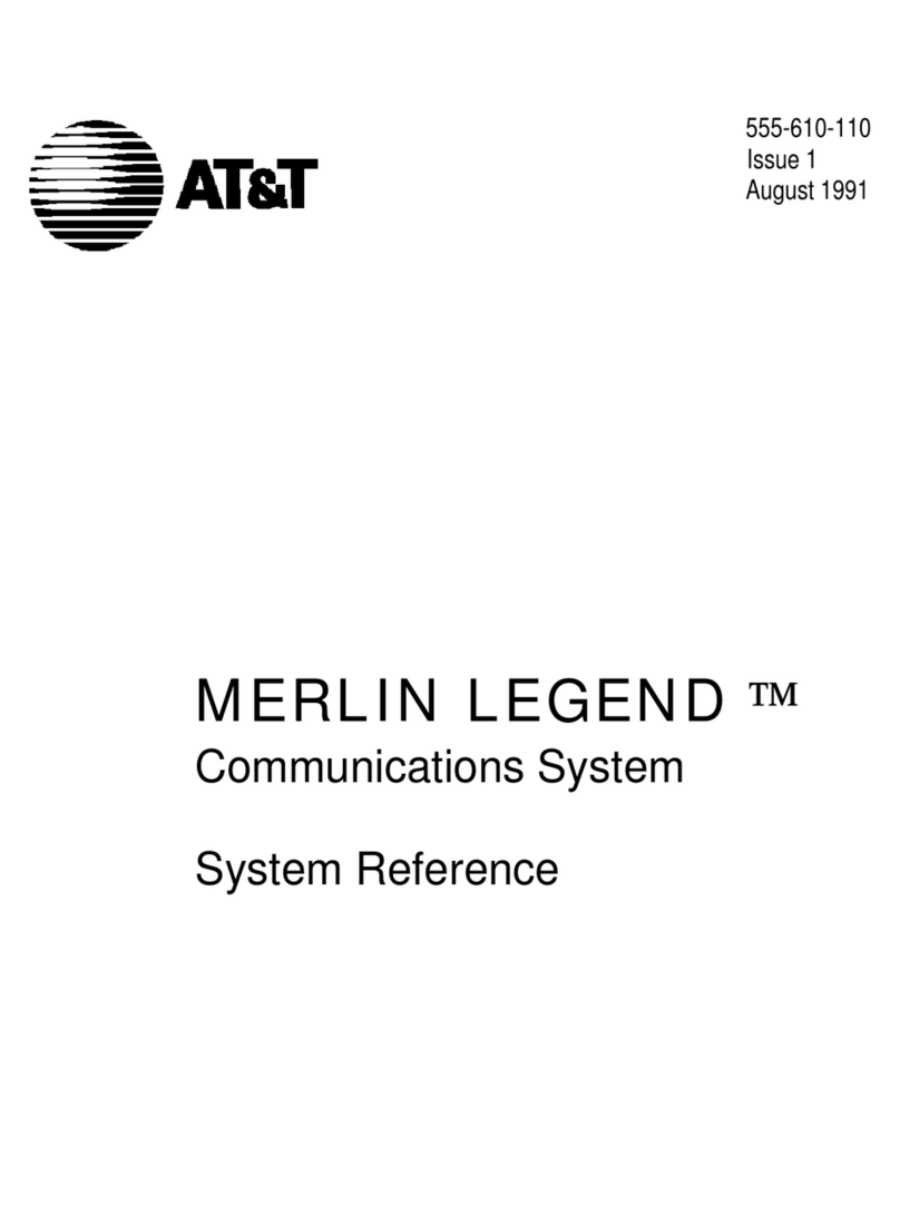 AT&T MERLIN LEGEND User guide