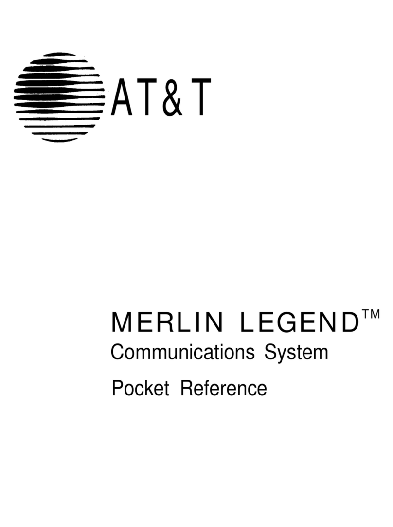 AT&T MERLIN LEGEND Service manual