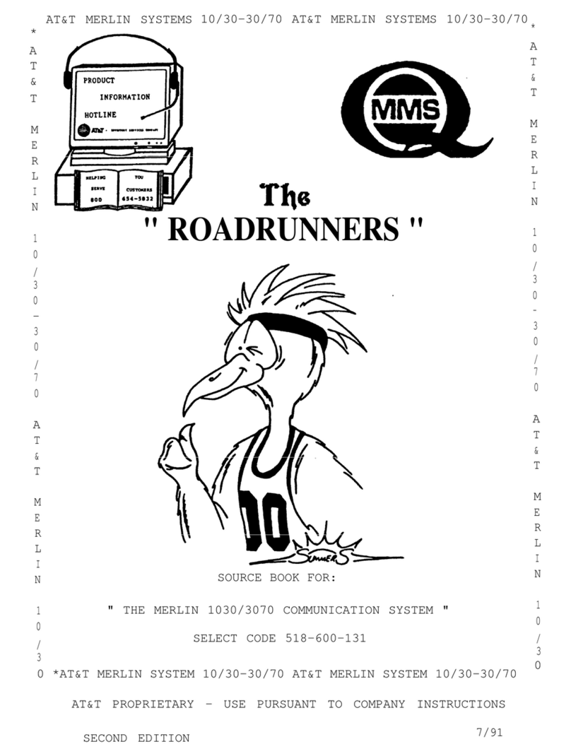 AT&T Merlin 3070 Source book