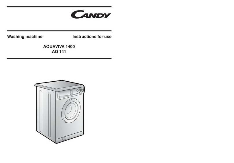 Candy AQ 141 User manual