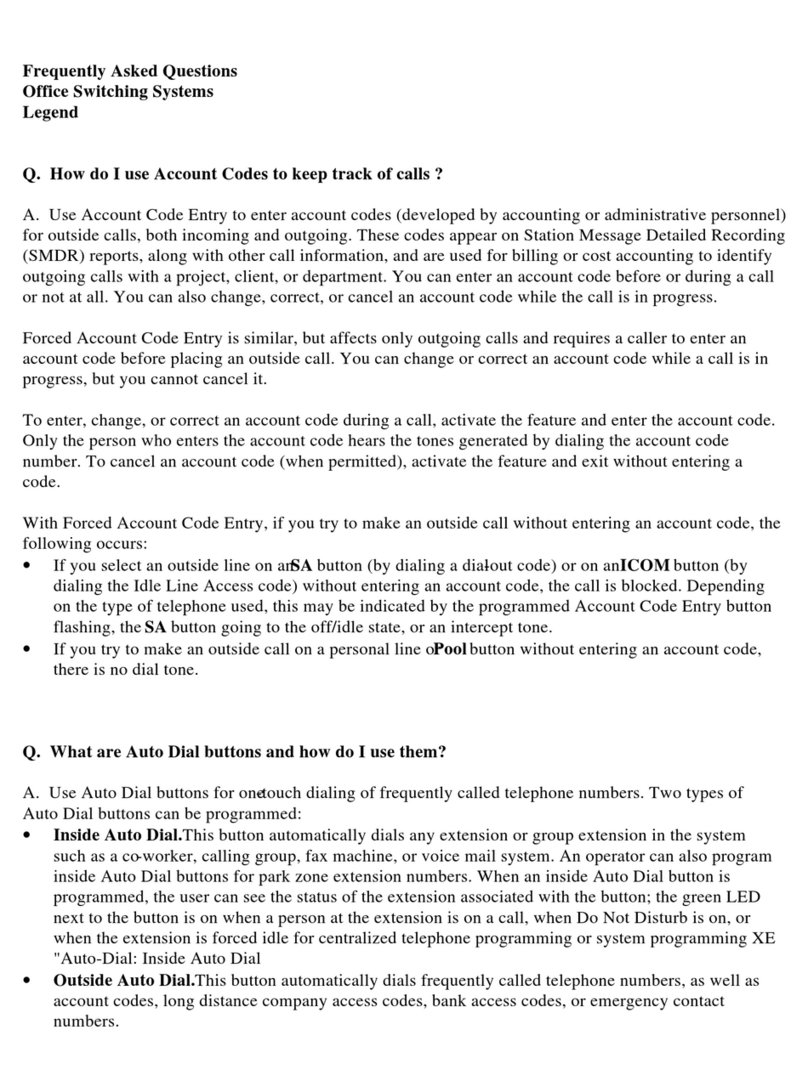 AT&T MERLIN LEGEND Frequently asked questions