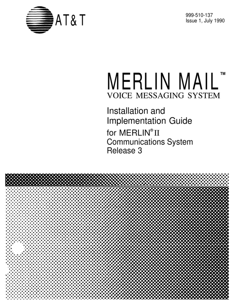 AT&T MERLIN MAIL User manual
