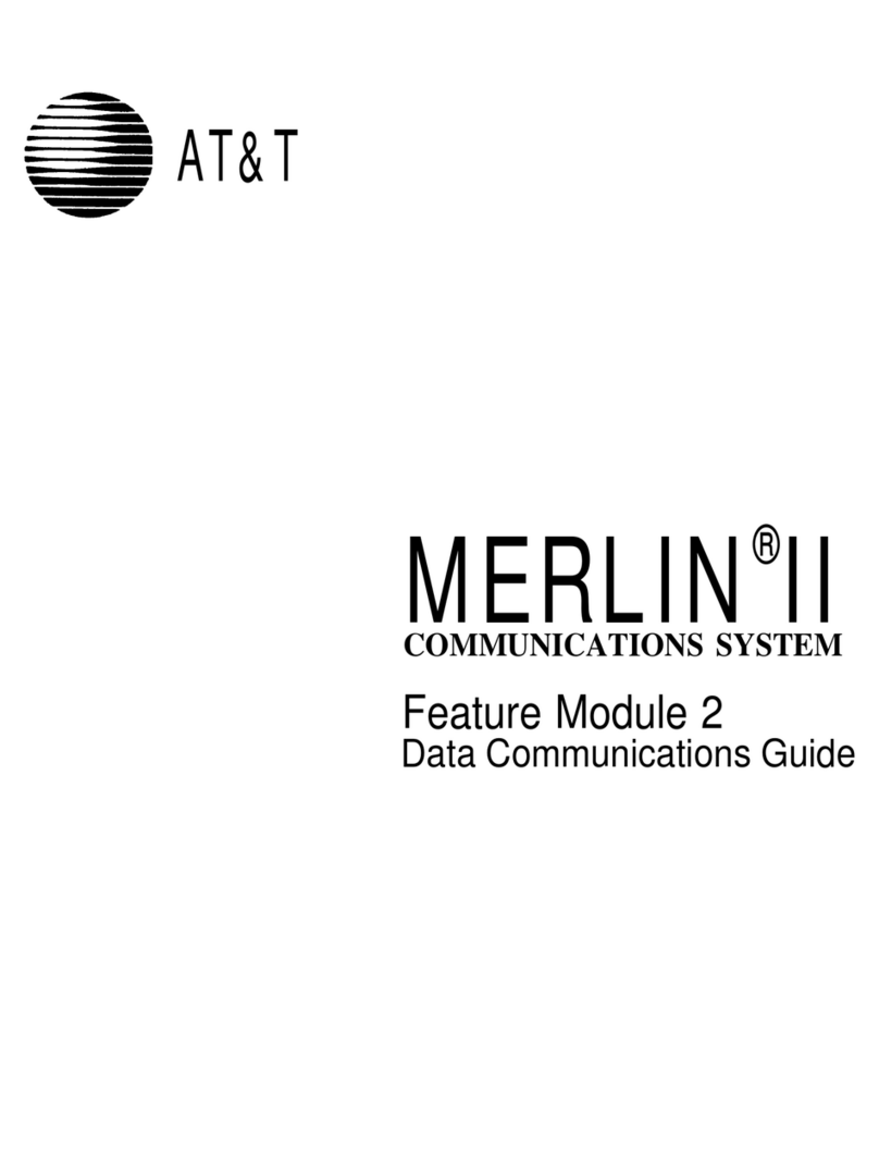 AT&T Merlin II Feature Module 2 Data communications guide