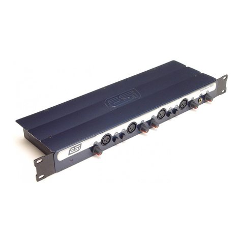 ESI WaMi Rack 192 series User manual