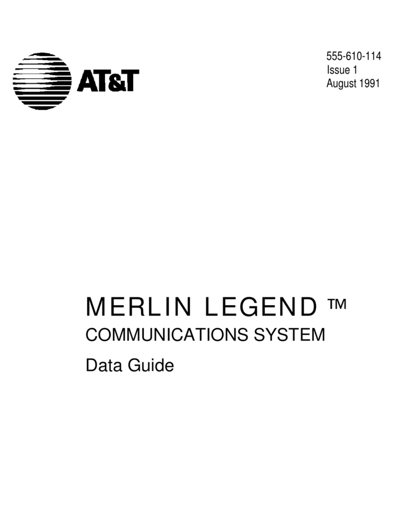 AT&T MERLIN LEGEND Instruction Manual