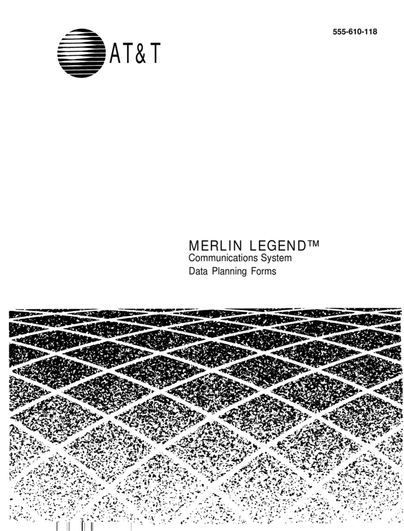 AT&T MERLIN LEGEND Technical manual