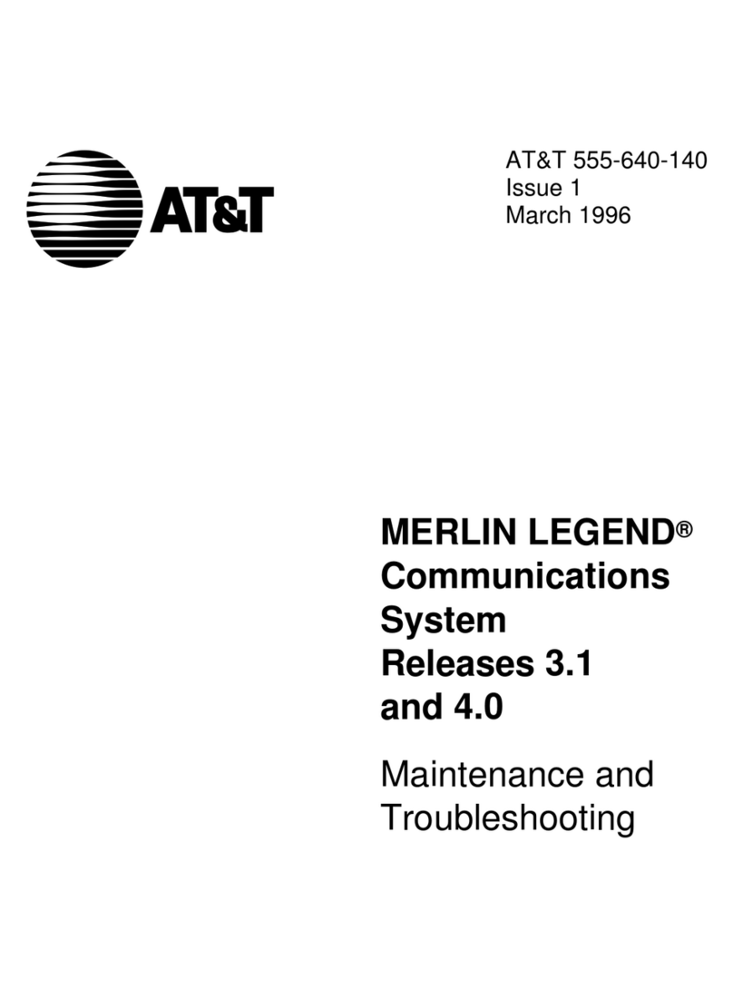 AT&T MERLIN LEGEND Release 3.1 Operating instructions