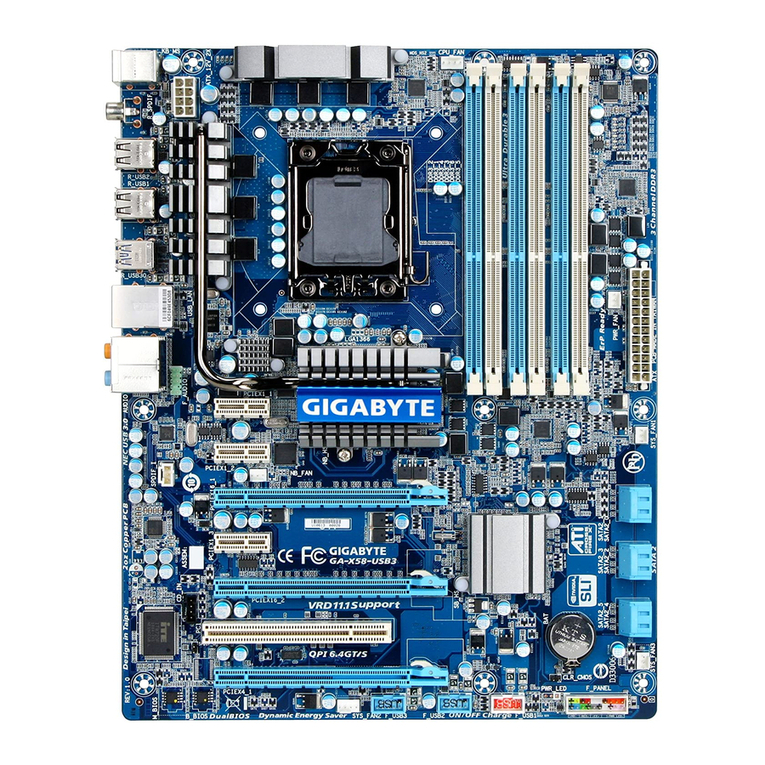 Gigabyte GA-X58-USB3 User manual