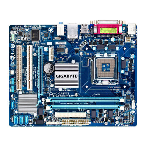 Gigabyte GA-G41MT-S2PT user manual