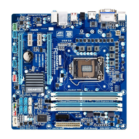 Gigabyte GA-Z68M-D2H user manual