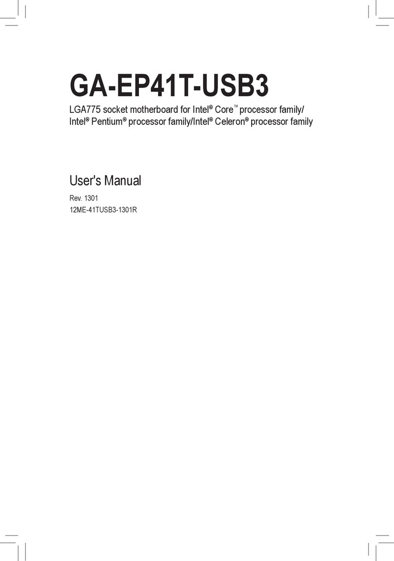 Gigabyte GA-EP41T-USB3 user manual