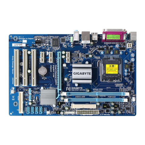Gigabyte GA-P41-ES3G User manual