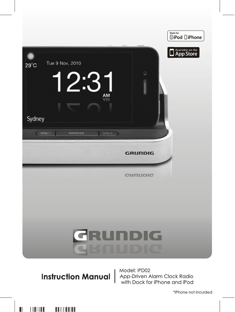 Grundig IPD02 User manual
