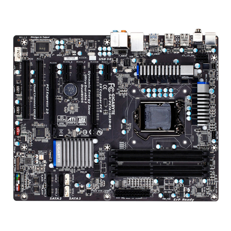Gigabyte GA-P67A-UD3R-B3 user manual