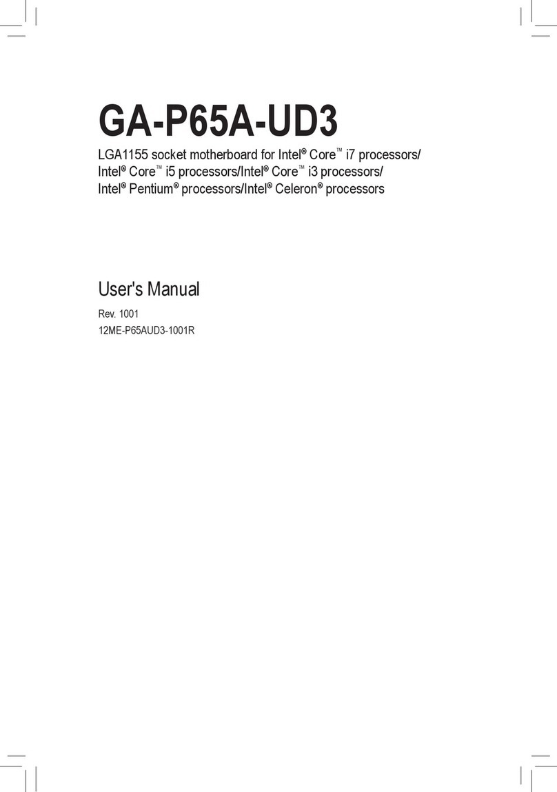 Gigabyte GA-P65A-UD3 user manual