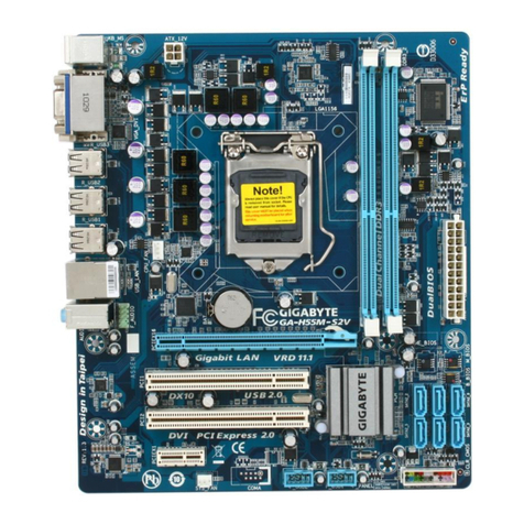 Gigabyte GA-H55M-S2V User manual