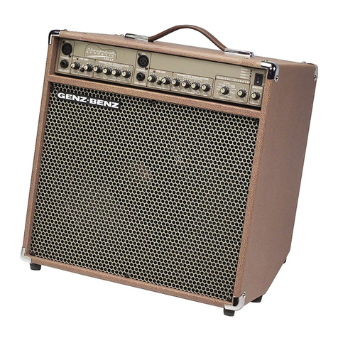 Genz Benz Shenandoah Acoustic 150LT User manual