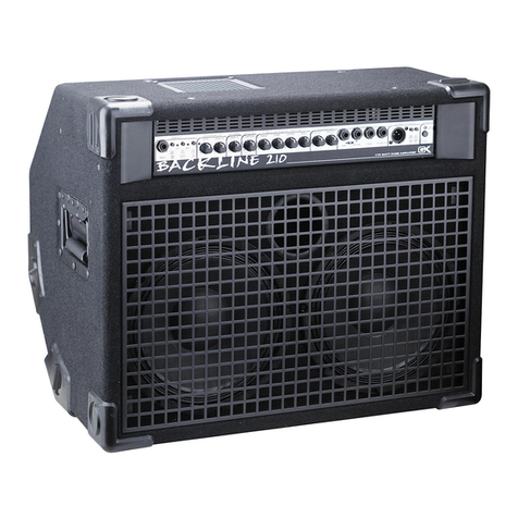 Gallien-Krueger Backline 210 owner's manual