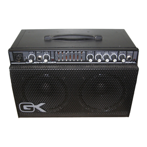 Gallien-Krueger 200MV operating instructions Gallien-Krueger 200MV operating instructions
