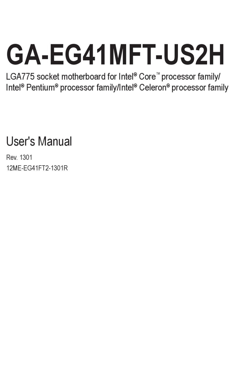 Gigabyte GA-EG41MFT-US2H User manual