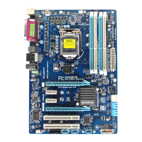 Gigabyte GA-P67-DS3-B3 User manual Gigabyte GA-P67-DS3-B3 User manual