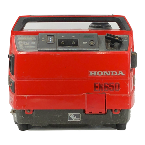 Honda EX650 owner's manual