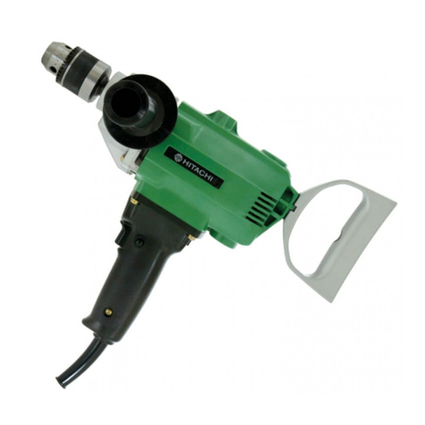 Hitachi D 13 User manual