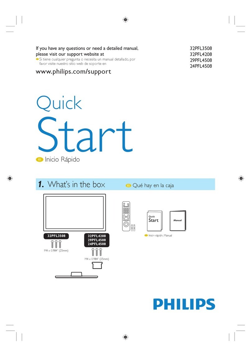 Philips 29PFL4508/F4 User manual