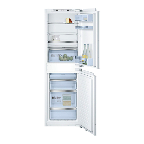 Bosch KIN85AF30G installation instructions